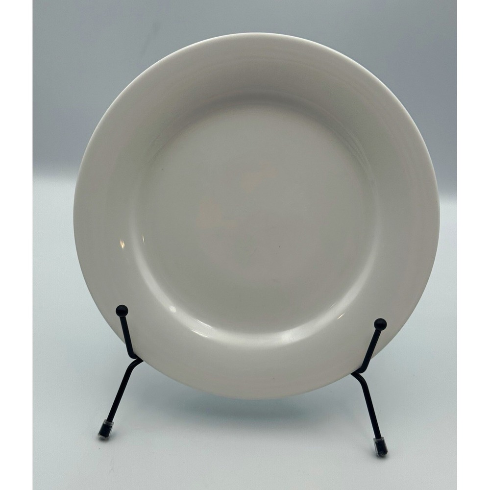 Ten Strawberry Street Classic White Set of 4 8 1/8 inch Porcelain Salad Plates